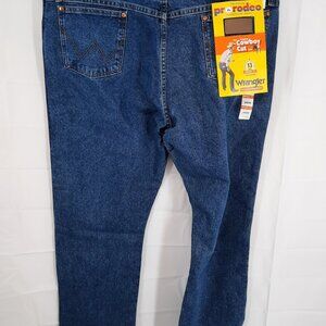 NEW Wrangler Pro Rodeo Cowboy Cut Jeans Men's 44X30 Ranch Bull Rider Competition